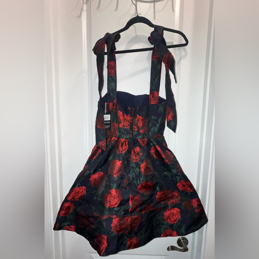 NWT Alieva Janequa Rose Corset Mini Dress - Picture 4 of 6